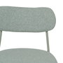 Silla Verde Tejido-Metal Contract 49 X 47 X 76 cm (Set de 6)
