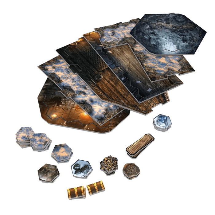 Cephalofair Games Frosthaven Juego de Mesa Cooperativo - CPHGH09ES, 17 Clases, 138 Escenarios, 2500+ Cartas