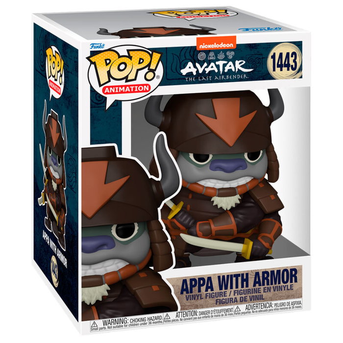 FUNKO Figura POP Super Avatar The Last Airbender Appa with Armor FUNKO Figura POP Super Avatar The Last Airbender Appa with Armor