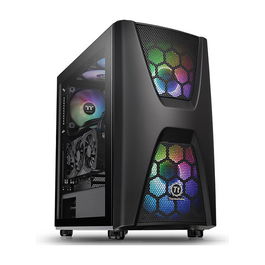 Thermaltake Commander C34 TG ARGB Black Torre Gaming