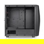 Thermaltake Commander C34 TG ARGB Black Midi Tower PC Negro con Ventana Lateral y Iluminación ARGB