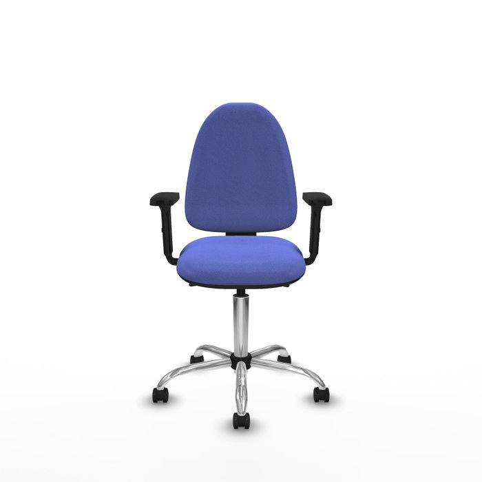 PIQUERAS Y CRESPO Silla de oficina Aýna Azul claro con mecanismo Asincro