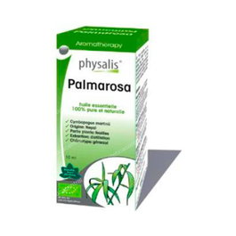 PHYSALIS Esencia de Palmarosa 10ml Bio Regenera Suaviza Calma Hidrata y Reafirma