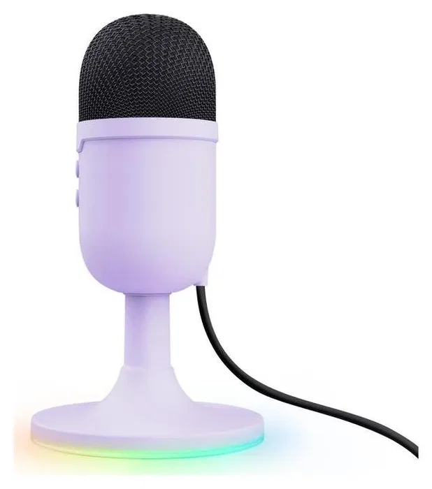 Trust Gaming GXT 234 Yunix Micrófono de superficie Lila/Púrpura con RGB USB-A/3.5mm Trust Gaming GXT 234 Yunix Micrófono de superficie Lila/Púrpura con RGB USB-A/3.5mm