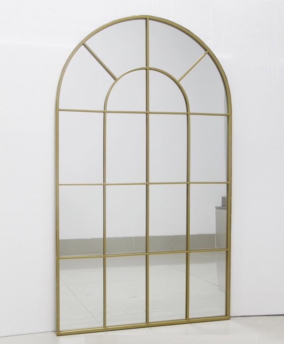 DKD Home Decor Espejo Estilo Ventana de Hierro y Cristal Dorado 70x120 cm DKD Home Decor Espejo Estilo Ventana de Hierro y Cristal Dorado 70x120 cm