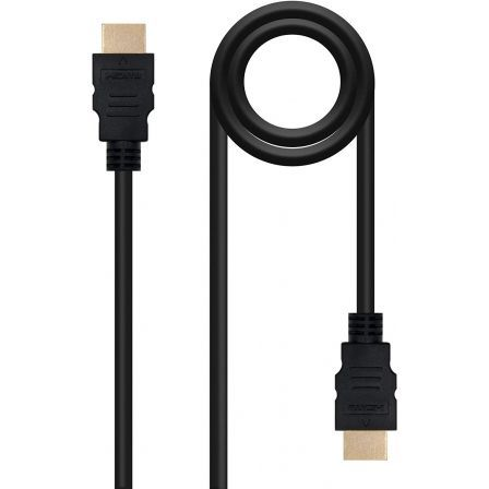 Nano Cable 10.15.1707 Cable HDMI Macho a Macho 7m Negro, Versión 1.4, Alta Velocidad con Ethernet, Soporta 4K x 2K y 1080p
