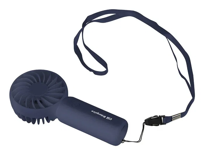 Orbegozo HF 2100 Ventilador de Mano y Nebulizador Personal Portátil Recargable USB-C, 3 Velocidades, Ligero (85g), Color Azul