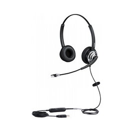 Plusonic USB Headset 8.2MS Binaural Negro
