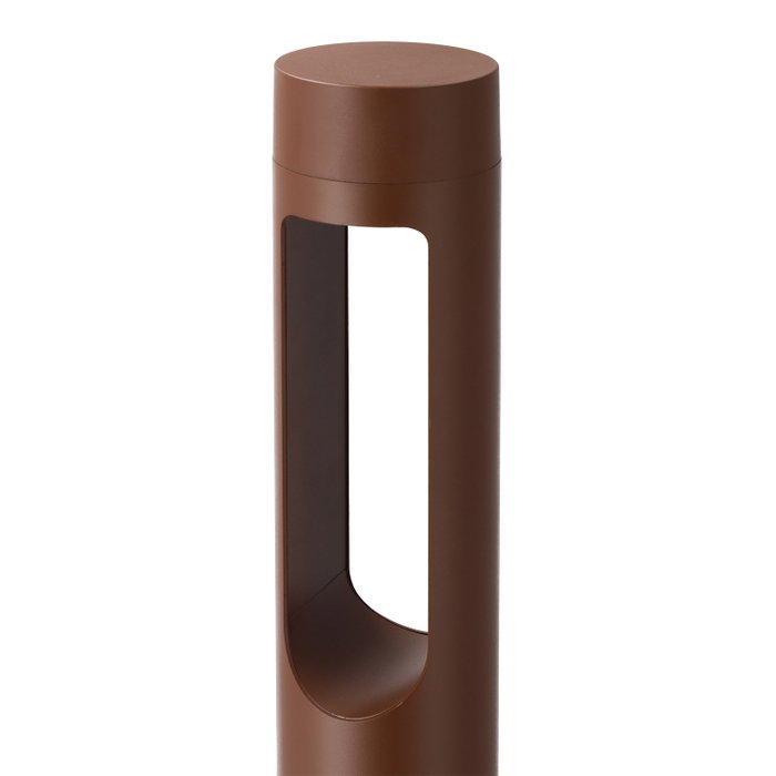 Medinipur Baliza LED Exterior 60cm 10W Marrón Óxido