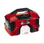 Einhell 4020460 Hybrid-Kompressor, 21 l/min, 11 bar, 90 W, 2,11 kg, Negro/Rojo