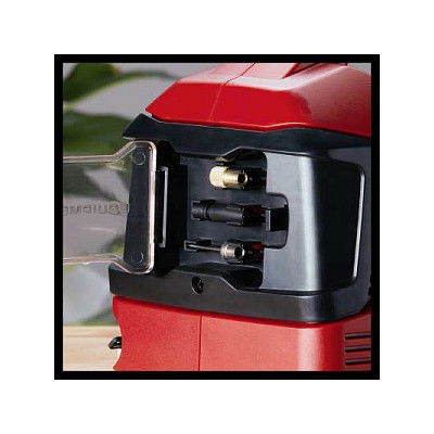 Einhell 4020460 Hybrid-Kompressor, 21 l/min, 11 bar, 90 W, 2,11 kg, Negro/Rojo