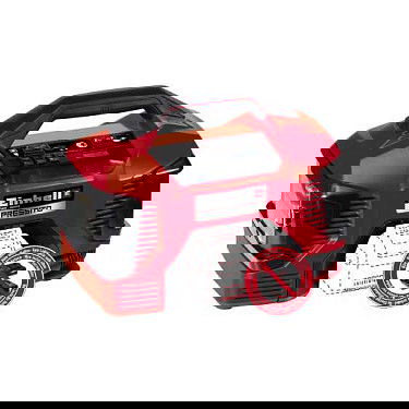 Einhell 4020460 Hybrid-Kompressor, 21 l/min, 11 bar, 90 W, 2,11 kg, Negro/Rojo