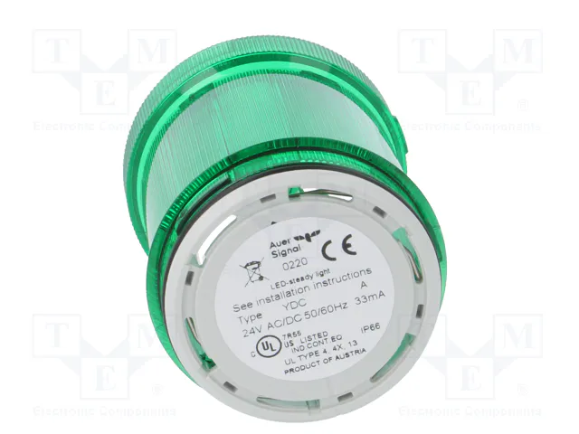 AUER SIGNAL Módulo de automatización señalizador luminoso verde LED IP66