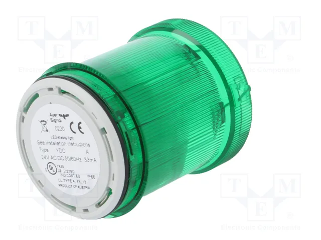 AUER SIGNAL Módulo de automatización señalizador luminoso verde LED IP66