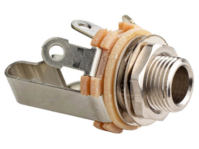 Switchcraft Conector Chassis Jack Niquelado 6.3mm Switchcraft Conector Chassis Jack Niquelado 6.3mm