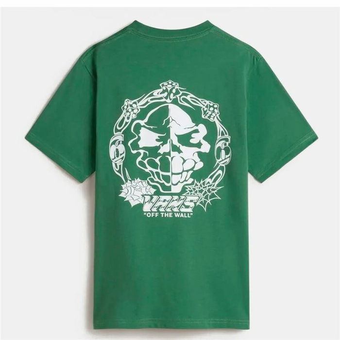 Camiseta de Manga Corta Niño Vans Verde