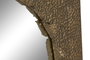 DKD Home Decor Espejo de Metal Dorado 80x80 cm