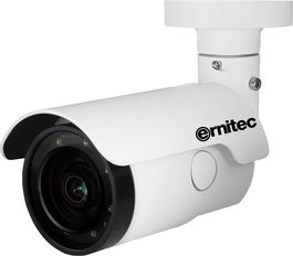 Ernitec Cámara Bullet Halo Pro 2MP con Lente Motorizada 2.7-12mm, IR 45m, PoE, IP66, IK10 - Modelo HALO-DX-402M