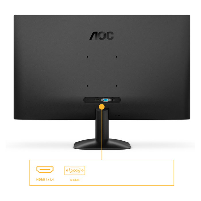 AOC 24B35HM2 Monitor Full HD 23.8 pulgadas VA 100Hz AOC 24B35HM2 Monitor Full HD 23.8 pulgadas VA 100Hz