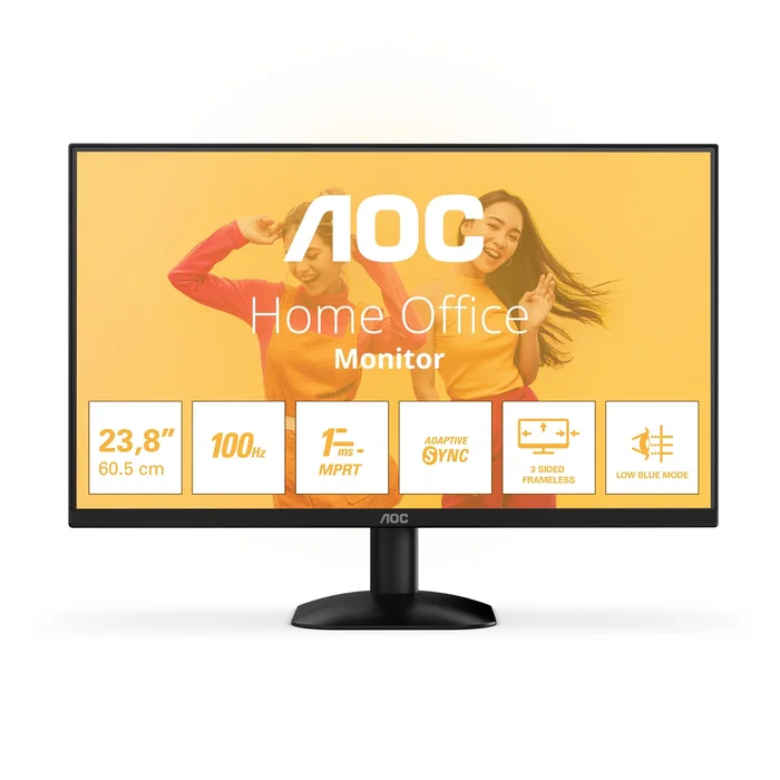 Monitor aoc 24b35hm2 23.8'' fhd 100hz hdmi, vga vesa 100x100 inclinable Monitor aoc 24b35hm2 23.8'' fhd 100hz hdmi, vga vesa 100x100 inclinable