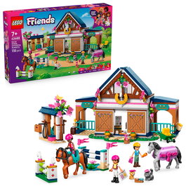 LEGO Friends 42688 Establos y escuela de equitación Juguete de construcción para mayores de 7 años