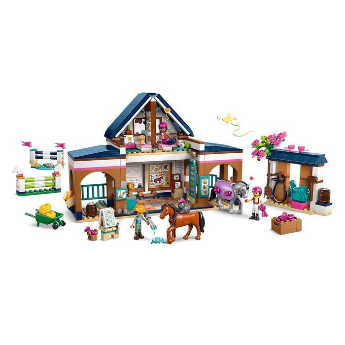 LEGO Friends 42688 Establos y escuela de equitación Juguete de construcción para mayores de 7 años