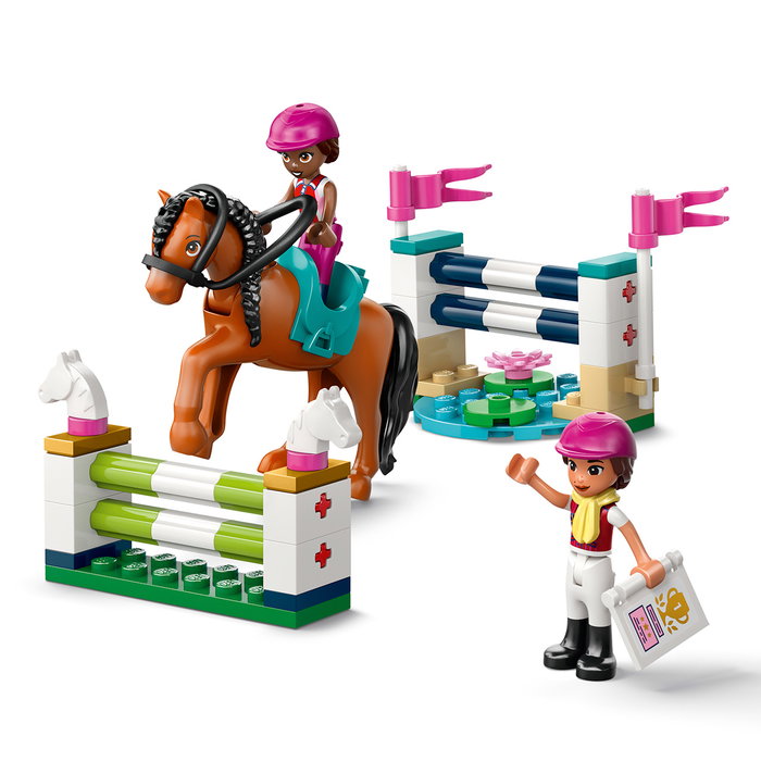 LEGO Friends 42688 Establos y escuela de equitación Juguete de construcción para mayores de 7 años