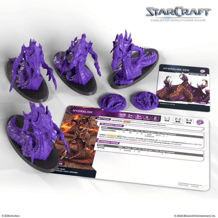 Archon Studio StarCraft TMG Set de Expansión Zerg: Hydralisk Archon Studio StarCraft TMG Set de Expansión Zerg: Hydralisk