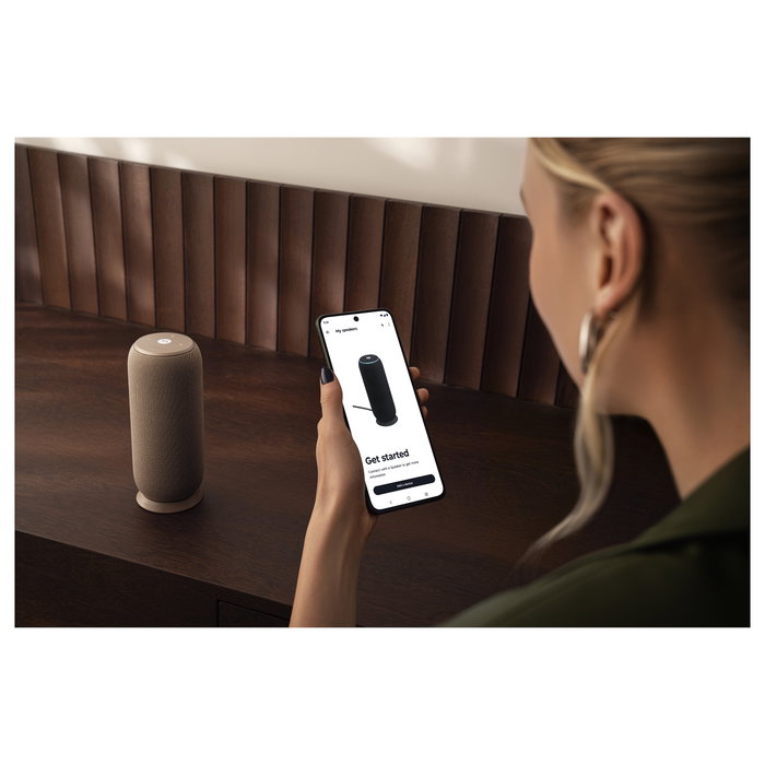 Motorola Moto Sound Flow 30W altavoz portátil Sound by Bose Wi-Fi Bluetooth IP67 taupe Motorola Moto Sound Flow 30W altavoz portátil Sound by Bose Wi-Fi Bluetooth IP67 taupe
