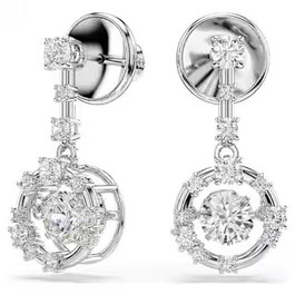 Pendientes Mujer Swarovski 5738194 Plateado