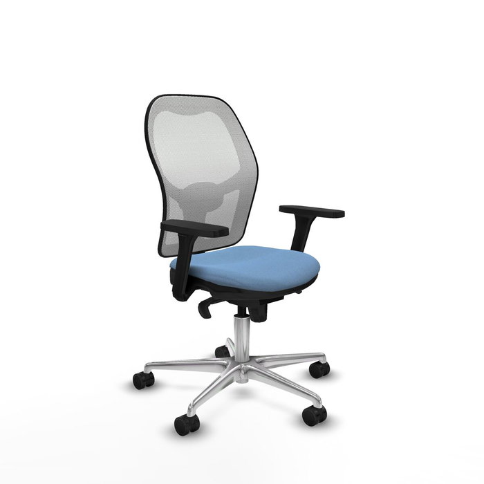 PIQUERAS Y CRESPO Silla de oficina Jorquera Azul cielo y Blanco PIQUERAS Y CRESPO Silla de oficina Jorquera Azul cielo y Blanco