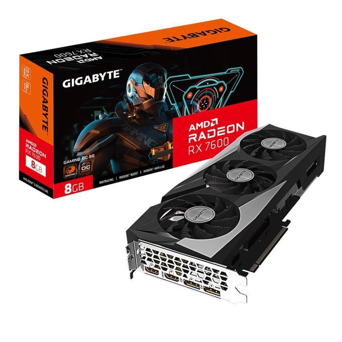 Gigabyte Radeon RX 7600 Gaming OC 8GB GDGD6 Gigabyte Radeon RX 7600 Gaming OC 8GB GDGD6