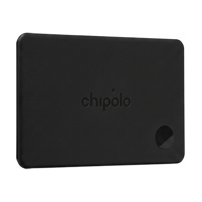Chipolo CARD - Tarjeta de seguimiento recargable compatible con Apple Find My - Carbón