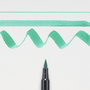 Sakura Koi Coloring Brush Pen Azul Verde Pálido