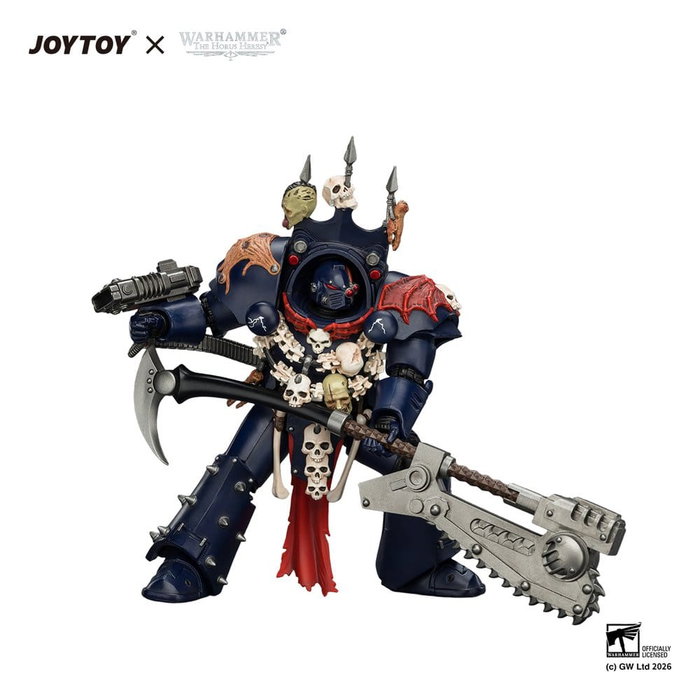 Joy Toy Warhammer The Horus Heresy Night Lords Legion Praetor en Tartaros Terminator Armour 14 cm