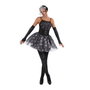 My Other Me Disfraz Bailarina Esqueleto con Tiara, Vestido, Mitones y Mallas Talla L