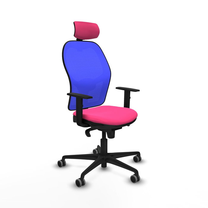 PIQUERAS Y CRESPO Silla de oficina Jorquera Rosa y Azul PIQUERAS Y CRESPO Silla de oficina Jorquera Rosa y Azul