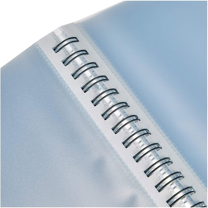 Grafoplás Carpeta 50 Fundas Discos A4 Extraíbles Pp Rígido Opaco Grafo In Negro