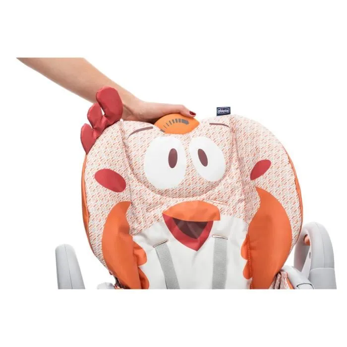 Trona CHICCO Polly 2 Start - 4 ruedas pollo elegante