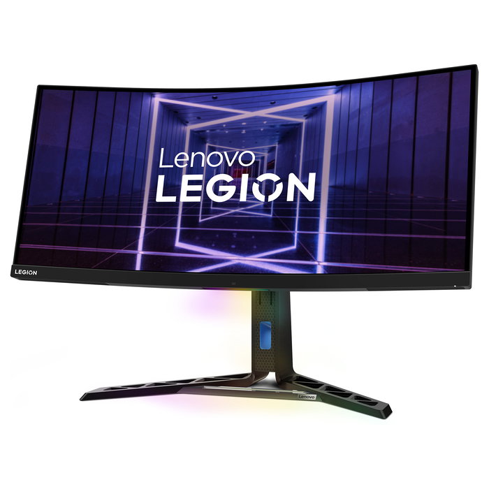 Lenovo Legion Y34wz-30 86.4cm (34") Monitor Gaming Curvo WQHD 3440x1440, 165Hz, 1ms, FreeSync Premium Pro, HDR, 10-bit, Altavoces, USB-C, HDMI 2.1, DisplayPort, Negro