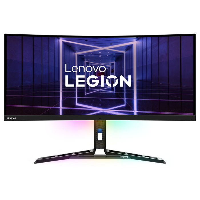 Lenovo Legion Y34wz-30 86.4cm (34") Monitor Gaming Curvo WQHD 3440x1440, 165Hz, 1ms, FreeSync Premium Pro, HDR, 10-bit, Altavoces, USB-C, HDMI 2.1, DisplayPort, Negro