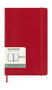 Moleskine DSF218WN3Y26 Agenda Semanal 18 Meses L (13 x 21 cm) 2025-2026 Tapa Blanda Rojo