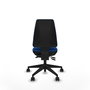 PIQUERAS Y CRESPO Silla de oficina Elche con mecanismo Asincro, Azul