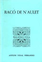 MOLL EDITORIAL, RACO DE N'AULET, Vidal Ferrando, A. - MOLL EDITORIAL