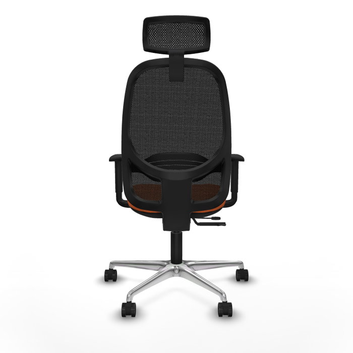 PIQUERAS Y CRESPO Silla de oficina Cilanco Naranja y Negro PIQUERAS Y CRESPO Silla de oficina Cilanco Naranja y Negro