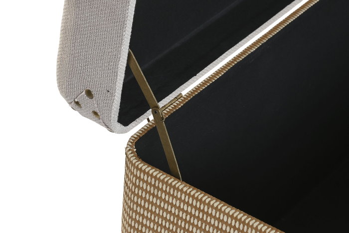 DKD Home Decor Baul Tradicional Beige Natural 80 x 40 x 45 cm Set de 3 DKD Home Decor Baul Tradicional Beige Natural 80 x 40 x 45 cm Set de 3