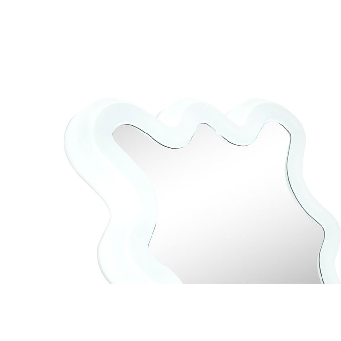 DKD Home Decor Espejo LED Abstracto Neón Blanco 2 x 35 x 22 cm DKD Home Decor Espejo LED Abstracto Neón Blanco 2 x 35 x 22 cm