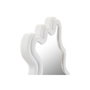 DKD Home Decor Espejo LED Abstracto Neón Blanco 2 x 35 x 22 cm