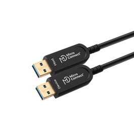MicroConnect Cable USB de Fibra Óptica Premium 3.2 Gen 1 A, 10m