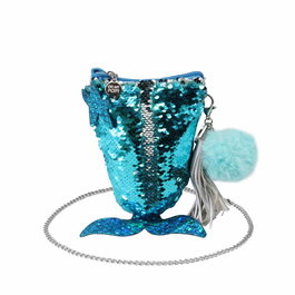 Oh My Pop Bolso Bandolera Action Wow-Siren Azul Pequeño con Cadena de 116cm
